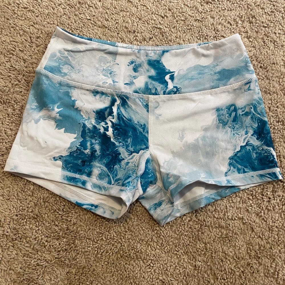 Savage Barbell ocean wave shorties